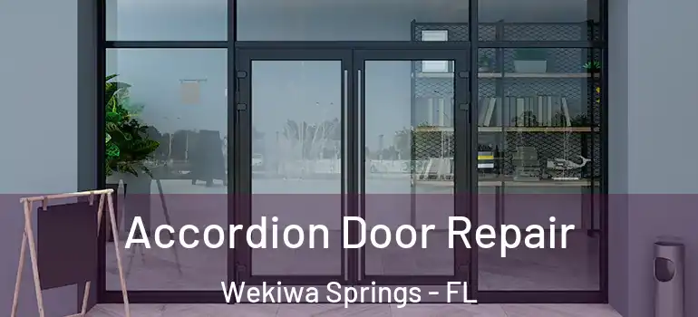 Accordion Door Repair Wekiwa Springs - FL