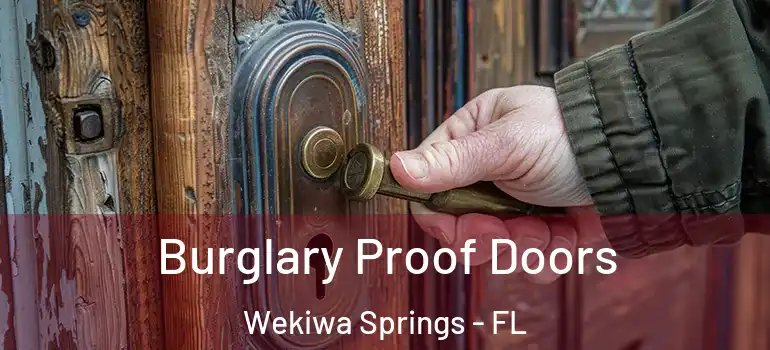 Burglary Proof Doors Wekiwa Springs - FL