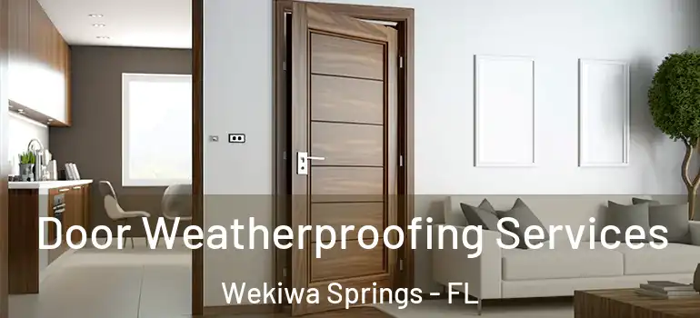  Door Weatherproofing Services Wekiwa Springs - FL