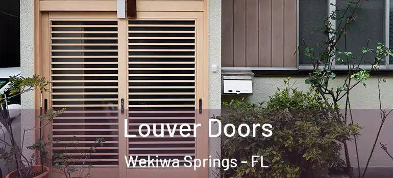 Louver Doors Wekiwa Springs - FL