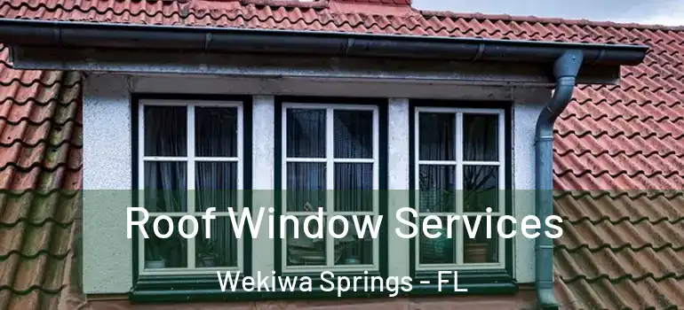  Roof Window Services Wekiwa Springs - FL
