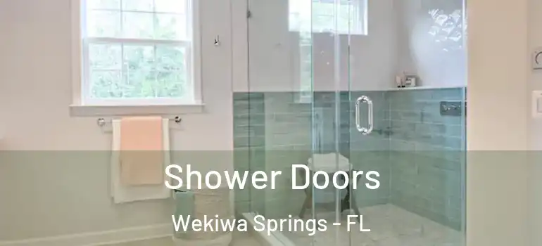 Shower Doors Wekiwa Springs - FL
