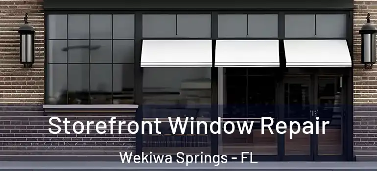  Storefront Window Repair Wekiwa Springs - FL