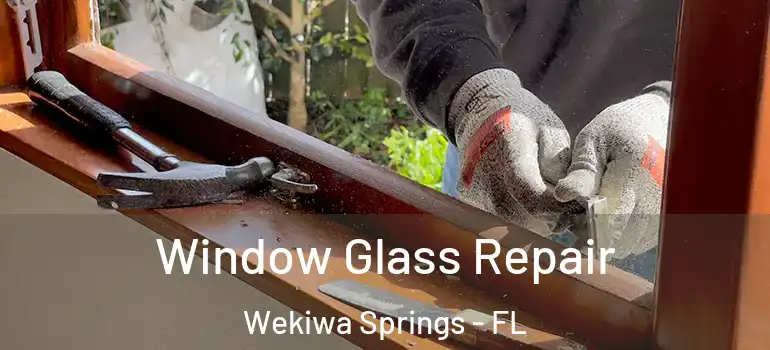 Window Glass Repair Wekiwa Springs - FL