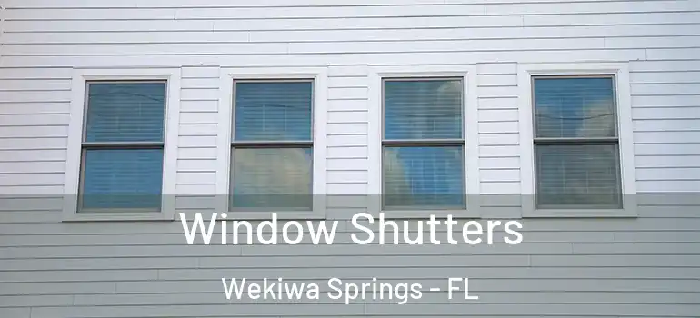  Window Shutters Wekiwa Springs - FL